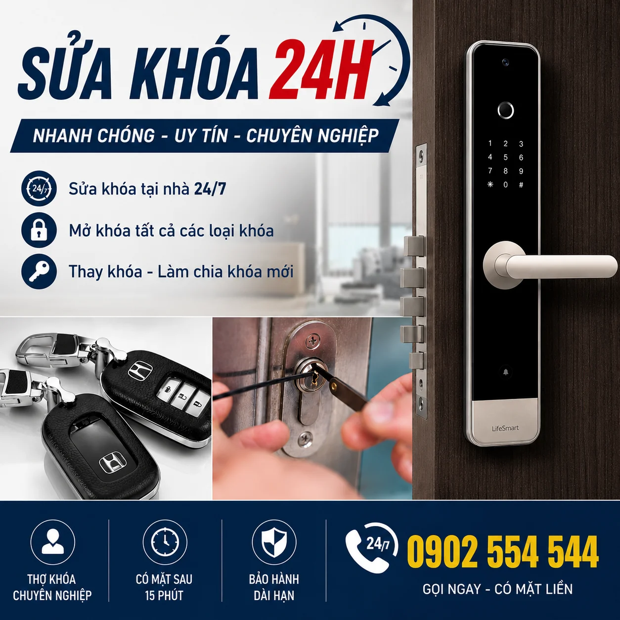 Review Sửa Khóa An Nguyễn 24/7 – Nhanh Chóng, Uy Tín Và Chuyên Nghiệp